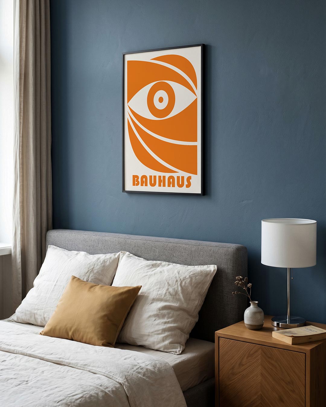 Oog en lijnen Poster