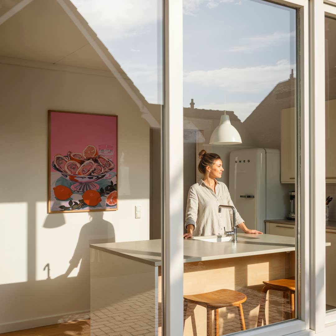 Luxe Oester en Citrus Poster-WallArtistic