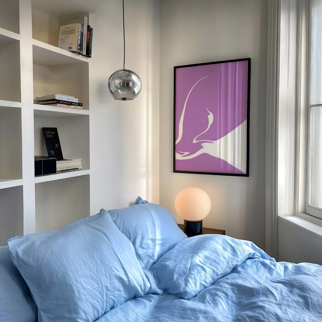 Abstracte Elegantievormen Poster-WallArtistic