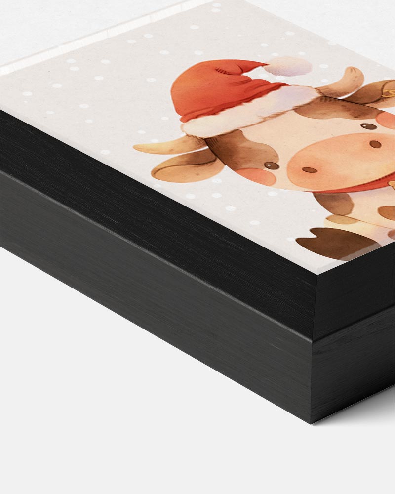 Kerstkoe Feestposter