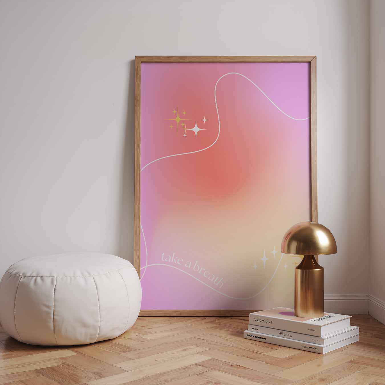 Inspirerende Ademhalingsposter