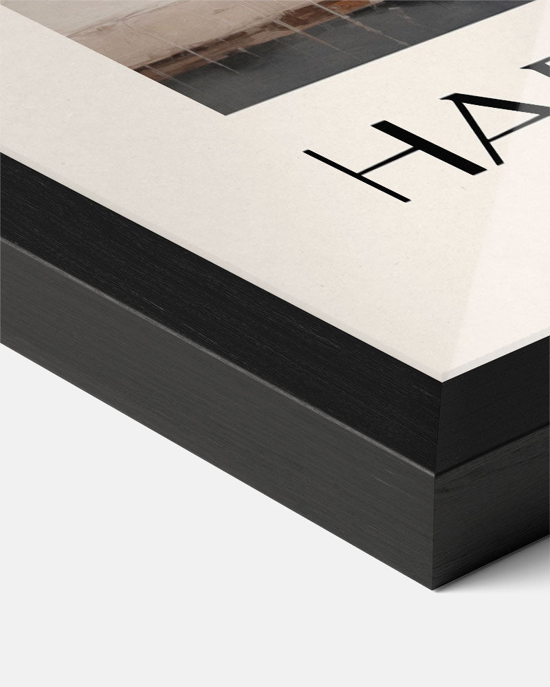 Elegante Champagne Nieuwjaarsposter-WallArtistic