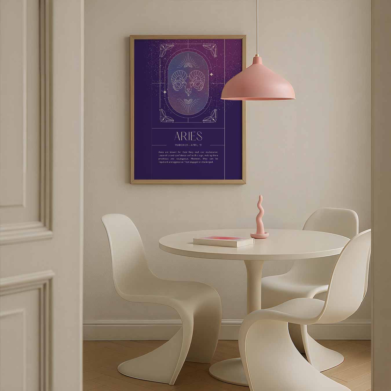 Aries Zodiac Poster-WallArtistic