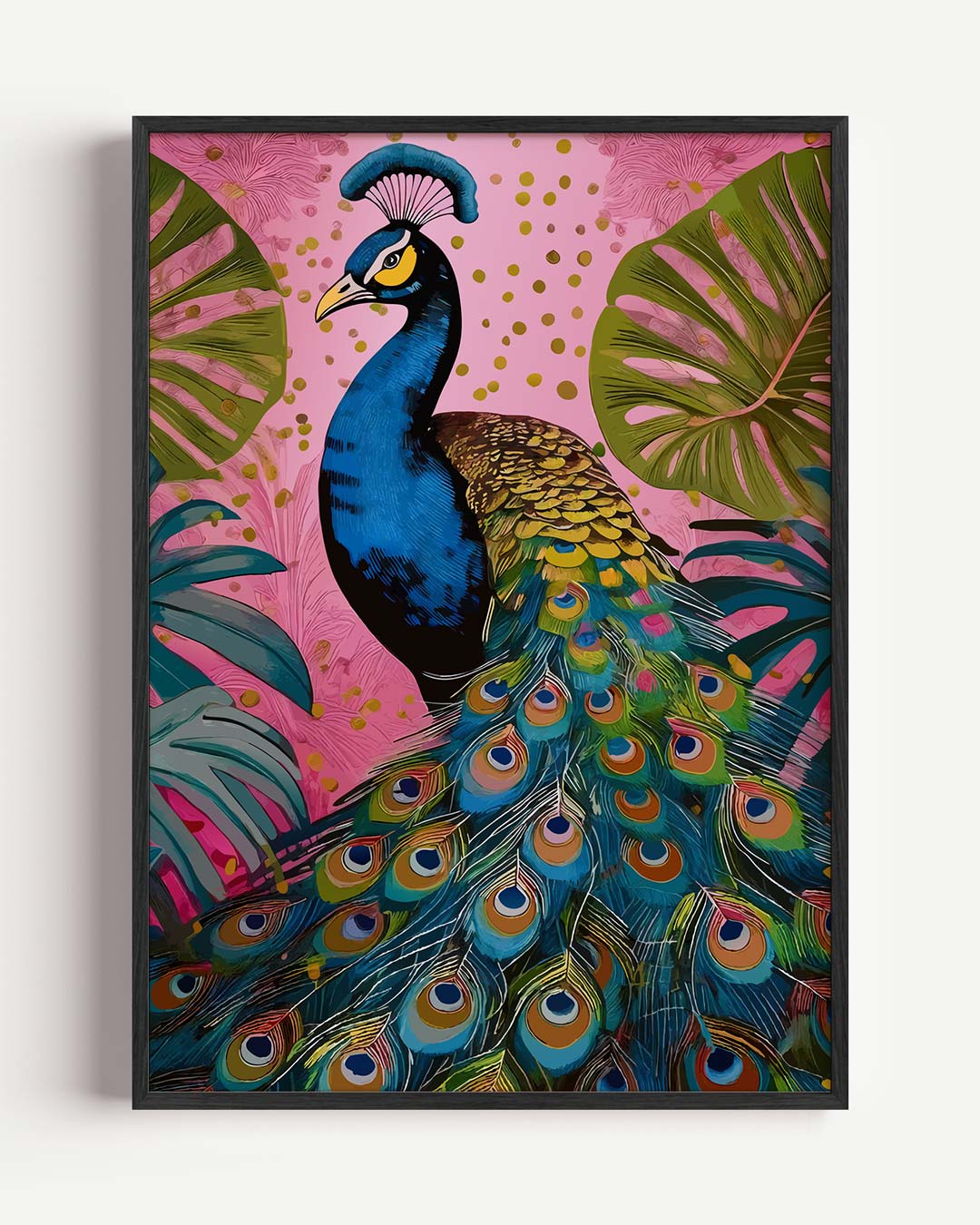 Prachtige Pauwen Poster-WallArtistic