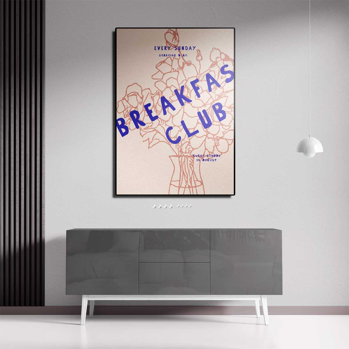 Breakfast Club Zondagochtend Poster