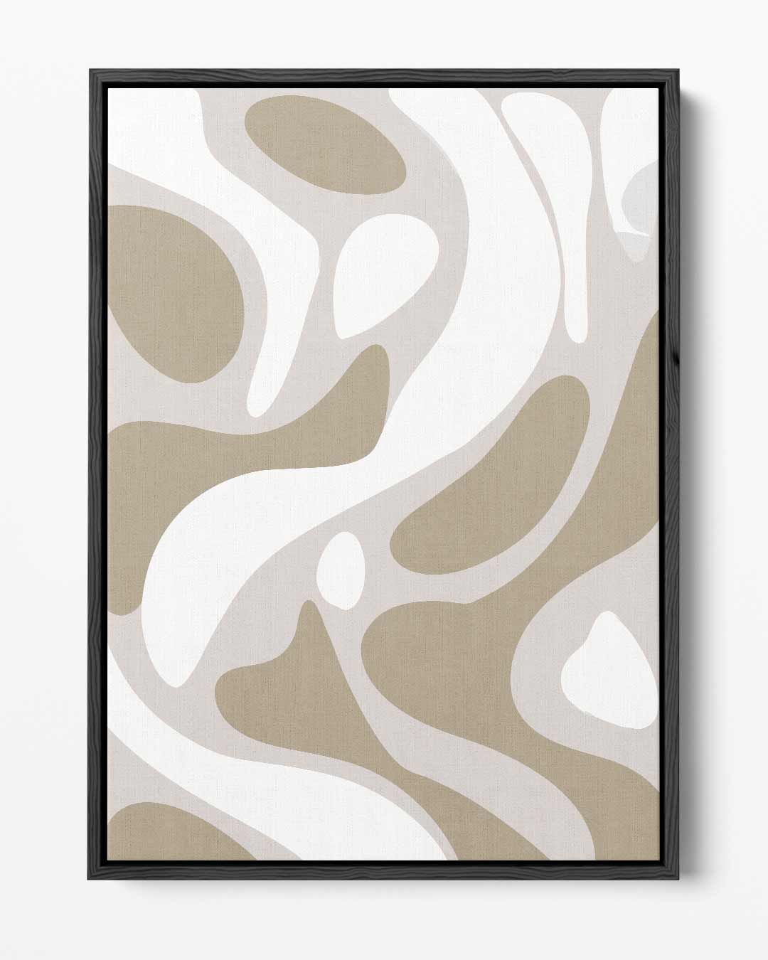 Organische Flow Canvas Kunstwerk-canvas-dibond-plexiglas-wanddecoratie-WallArtistic