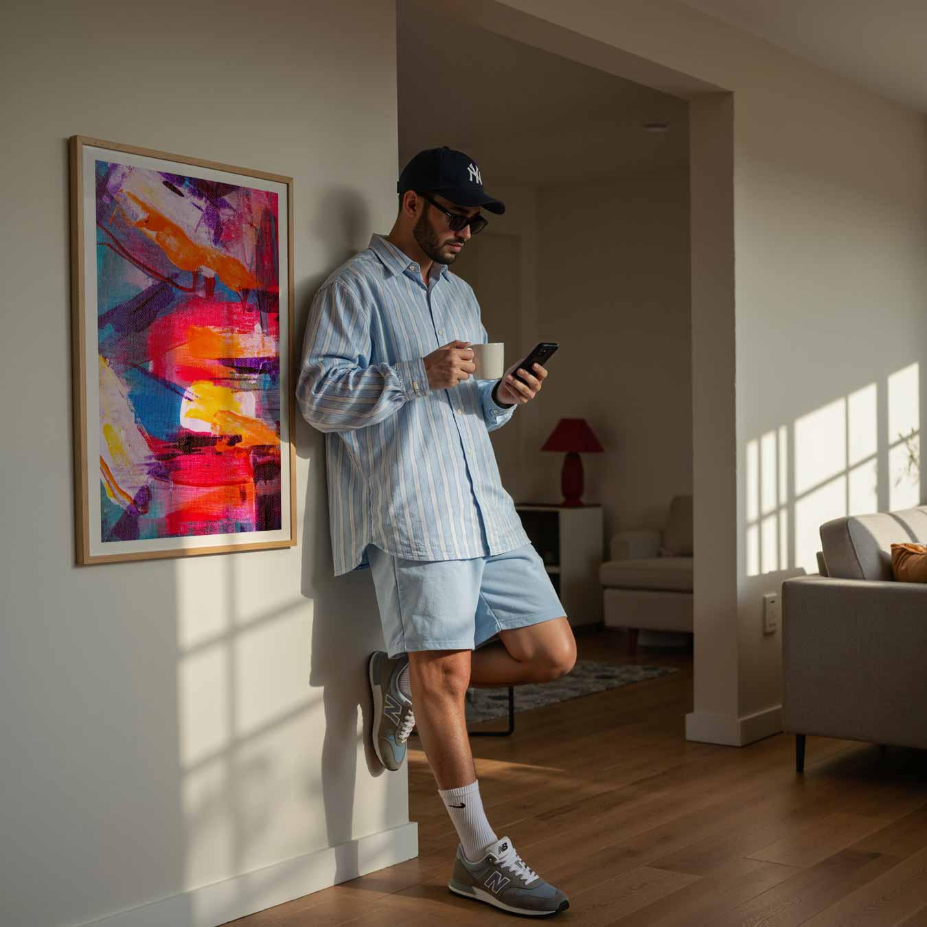 Abstract Kleurenpalet Poster-WallArtistic