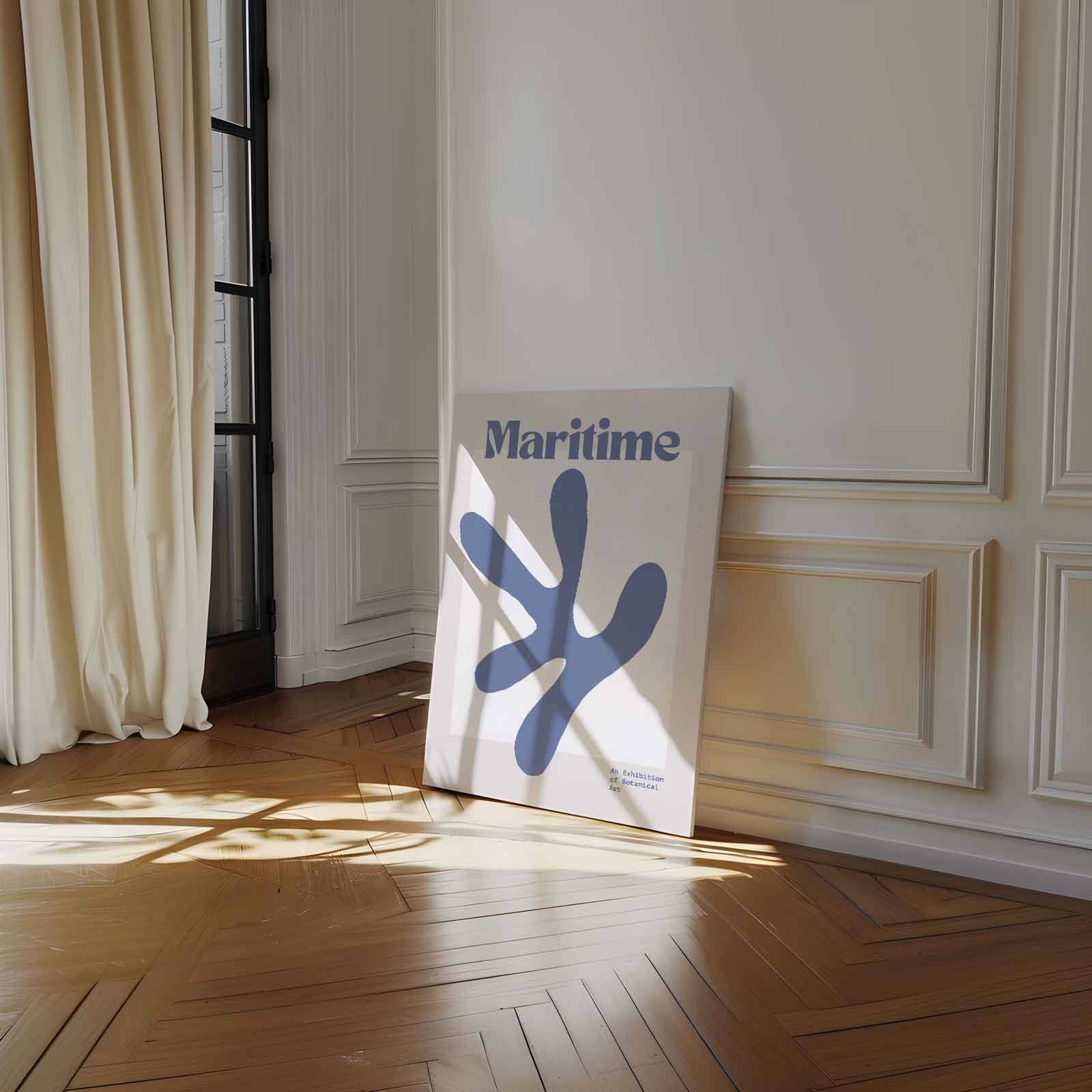Maritieme Abstractie Kunstwerk-canvas-dibond-plexiglas-wanddecoratie-WallArtistic