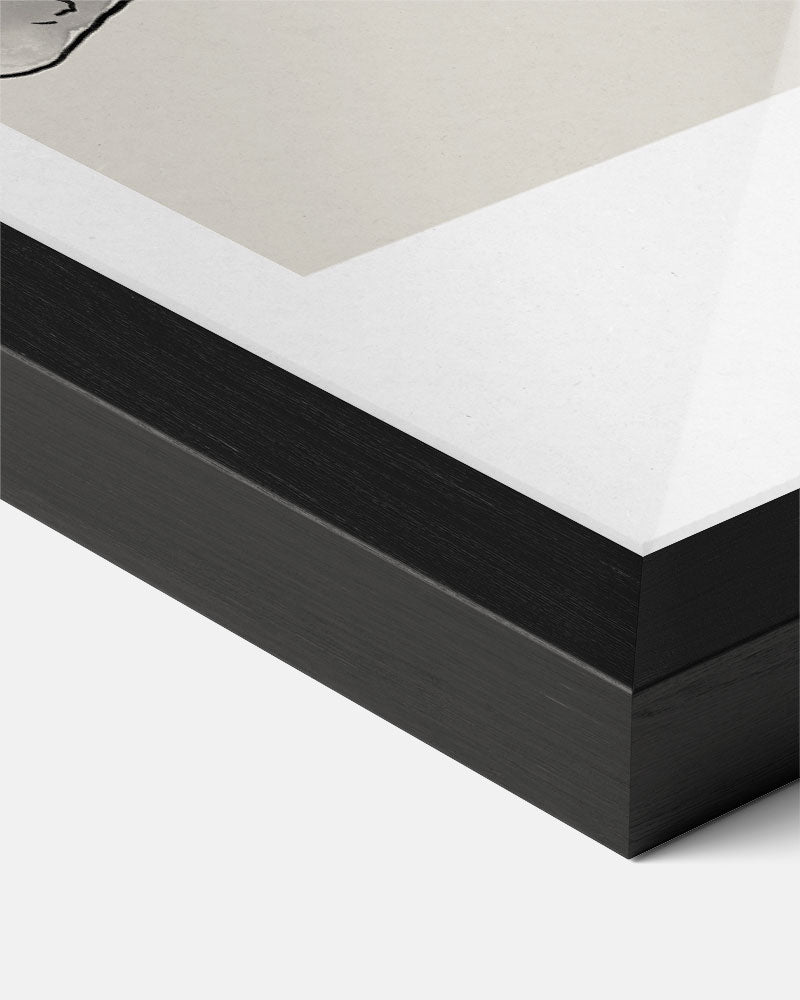 La Bohème Stijlvolle Kunstposter-WallArtistic