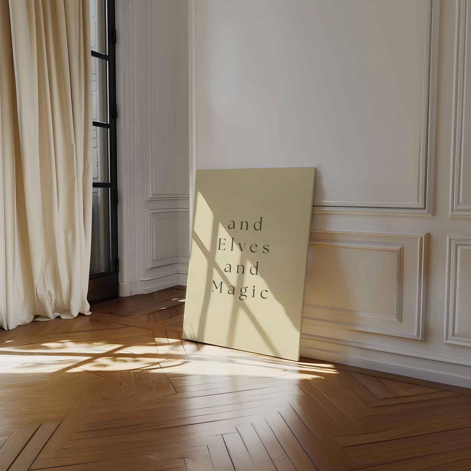 Elfen en Magie Poster