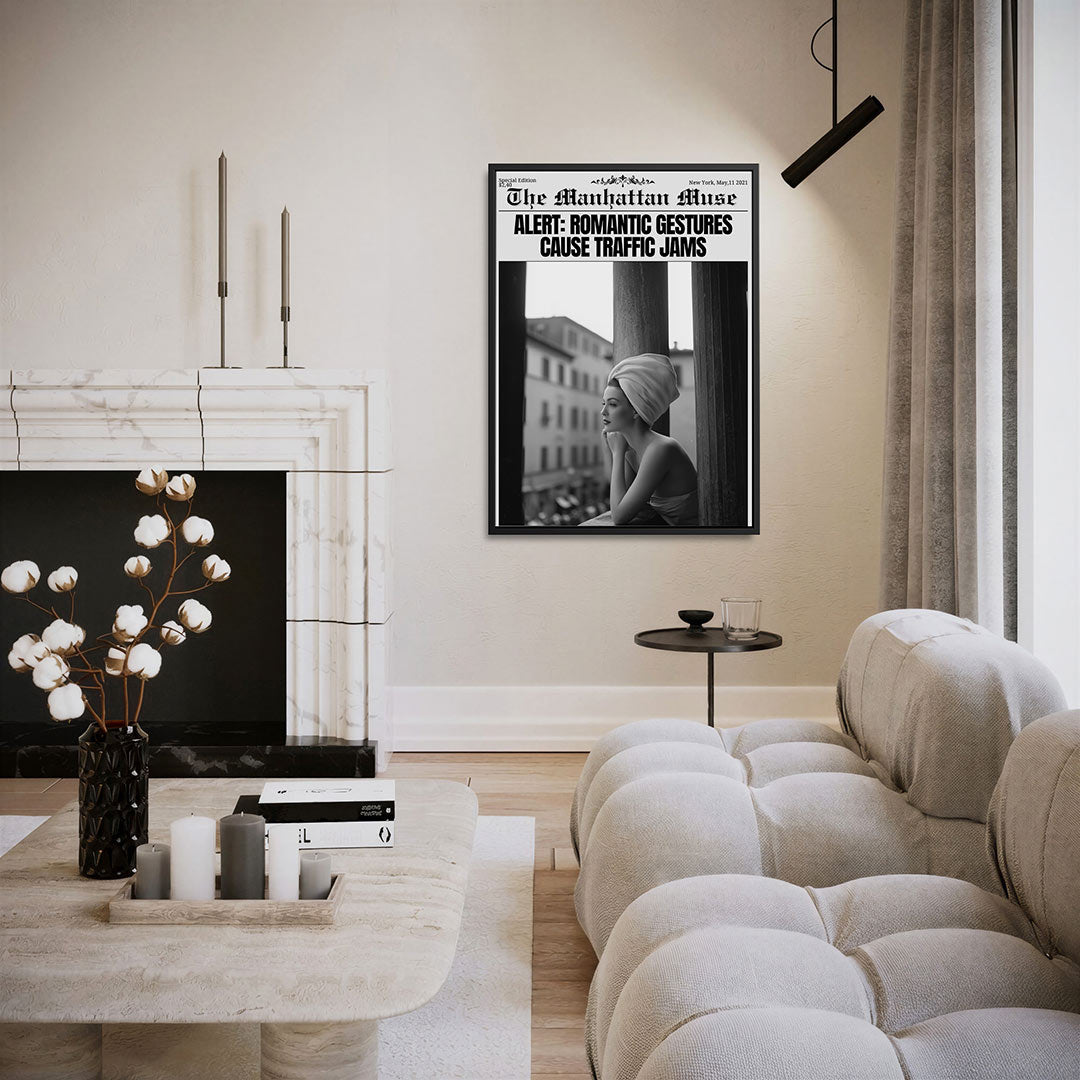 Stedelijke romantiek Kunstwerk