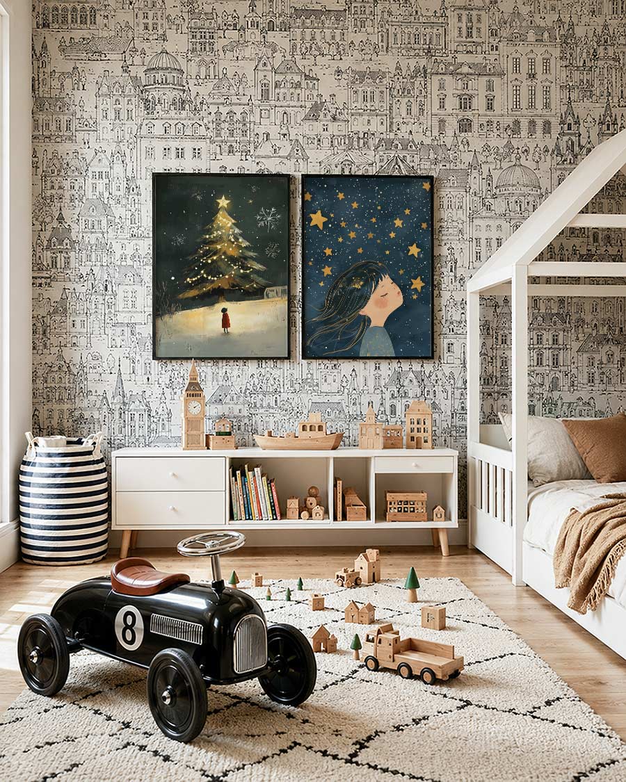 Licht en schaduw Posterset