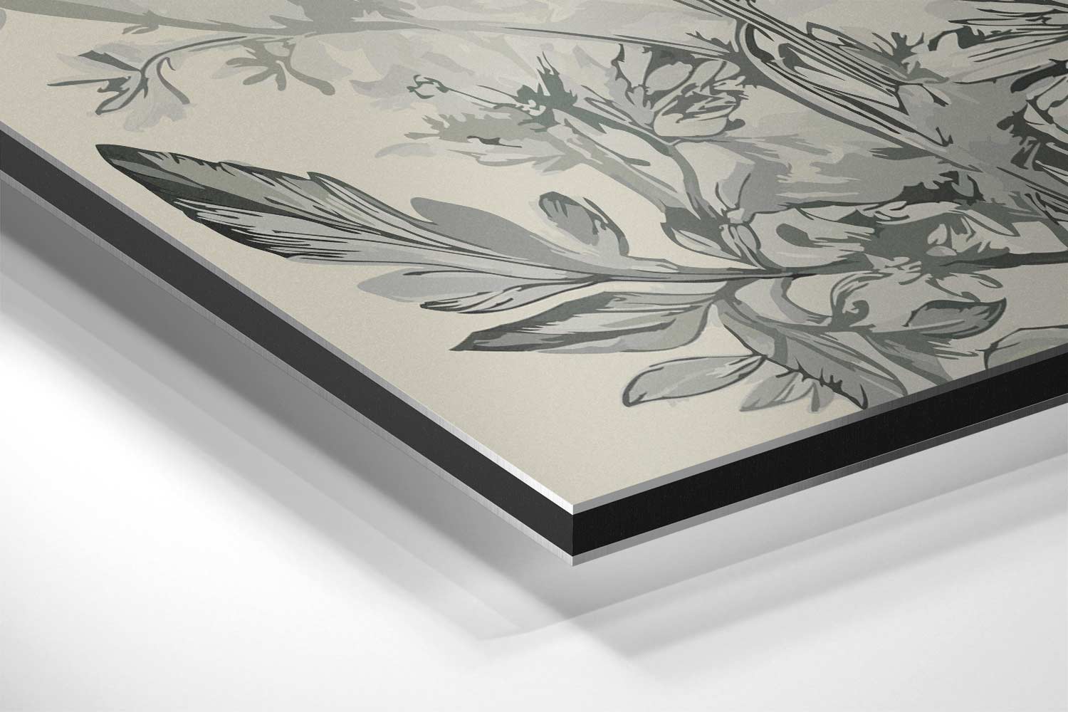 Botanische Bloemenpracht Kunstwerk-canvas-dibond-plexiglas-wanddecoratie-WallArtistic