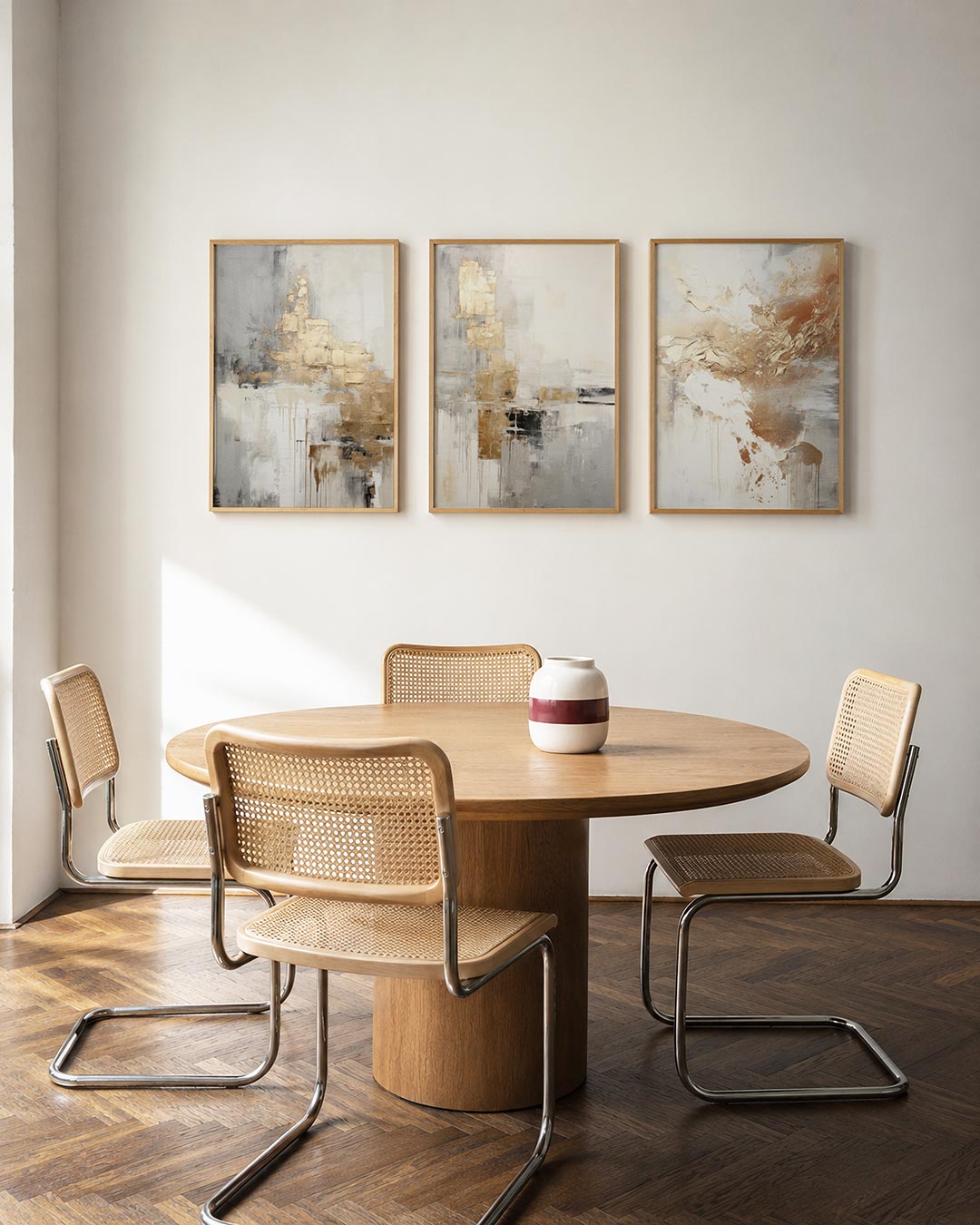 Gouden textuur Posterset