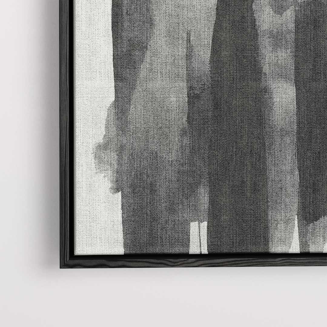 Abstracte Stijlvolle Streken Kunstwerk-canvas-dibond-plexiglas-wanddecoratie-WallArtistic