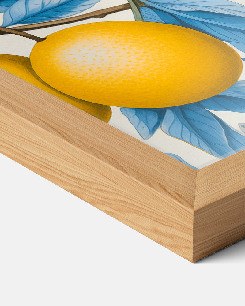 Zonnige Citroen Paradijs Poster-WallArtistic