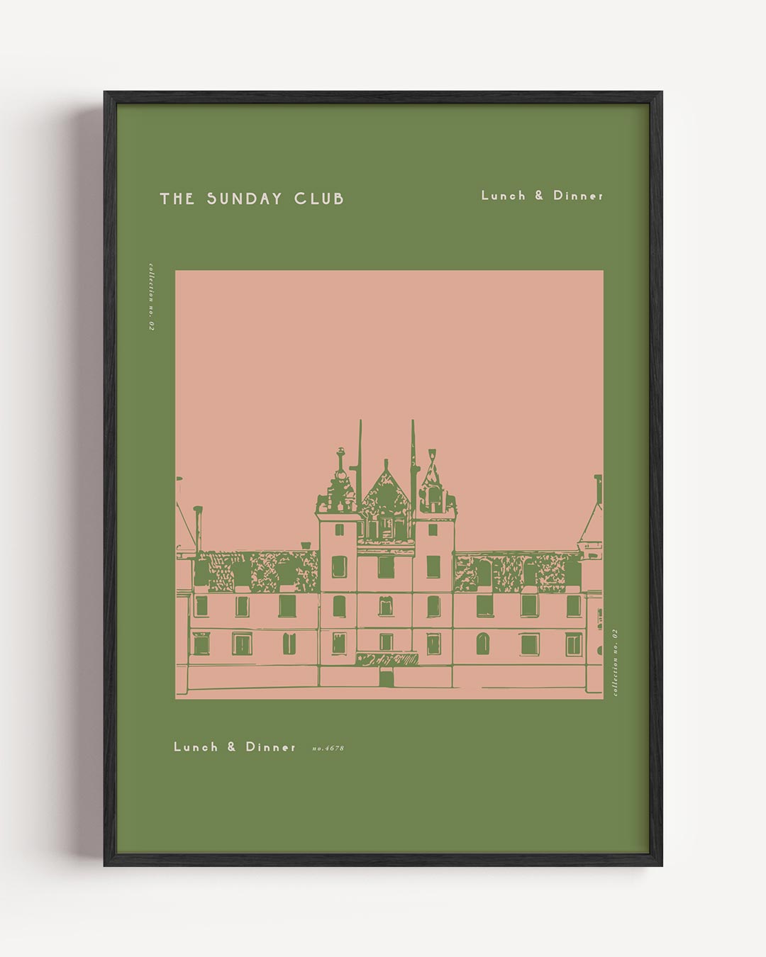 Sunday Club Afbeelding Poster-WallArtistic