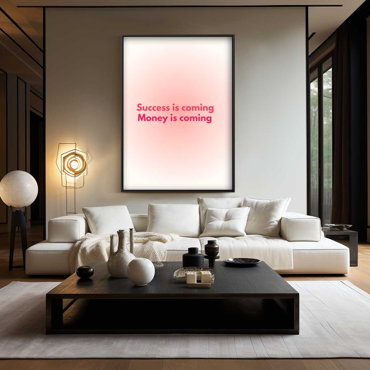 Positieve Toekomst Visie Kunstwerk-canvas-dibond-plexiglas-wanddecoratie-WallArtistic