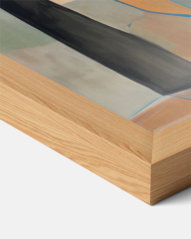 Abstracte Vrouwen Silhouet Poster-WallArtistic