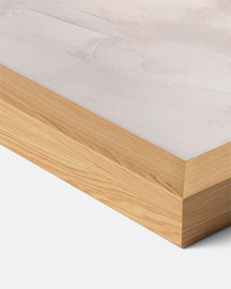 Warme Abstracte Zandtonen Poster-WallArtistic