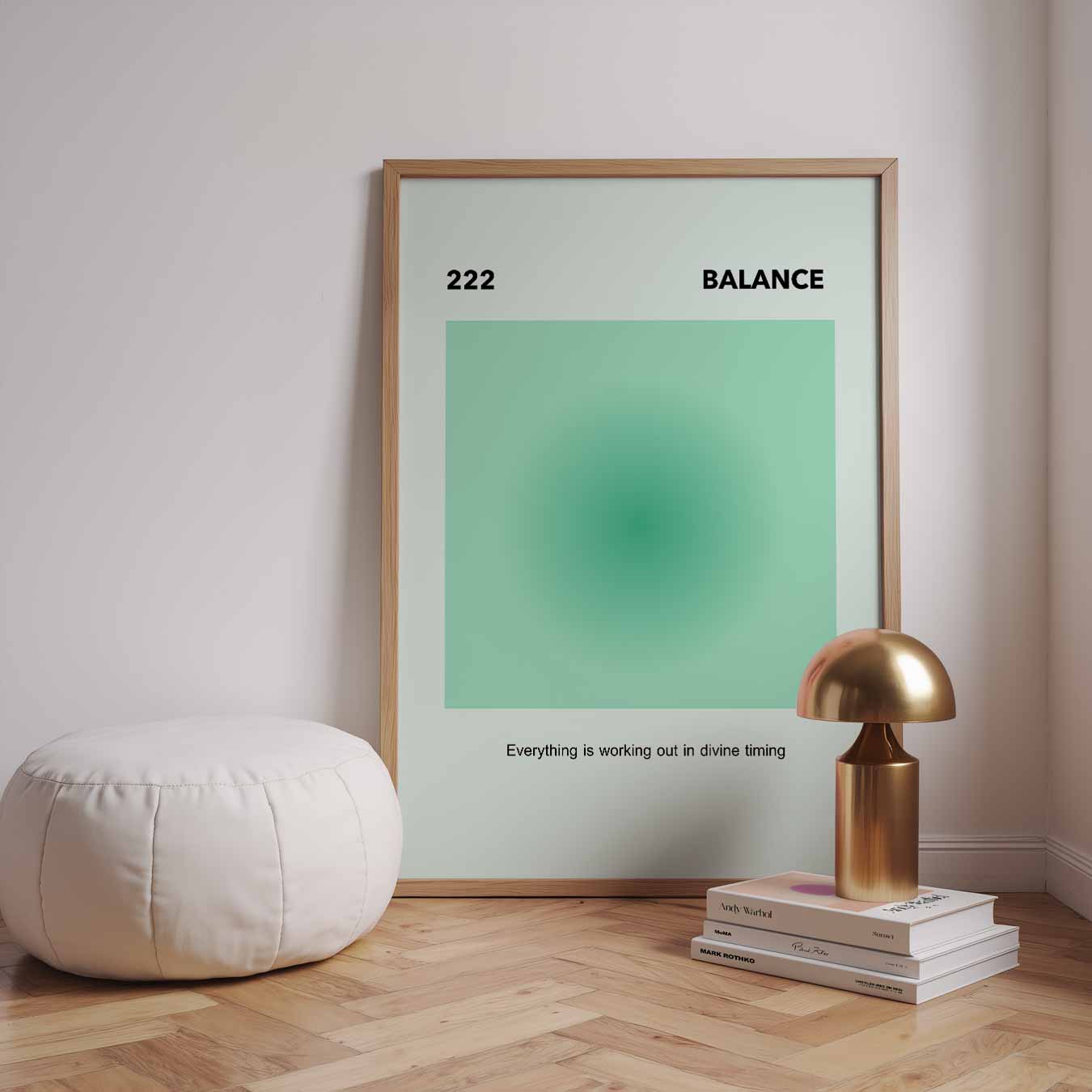 Inspirerende 222 Balance Poster