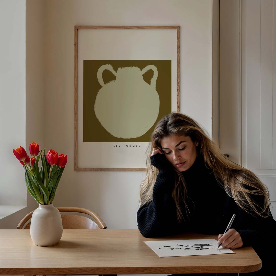 Artistieke Vaas Poster-WallArtistic