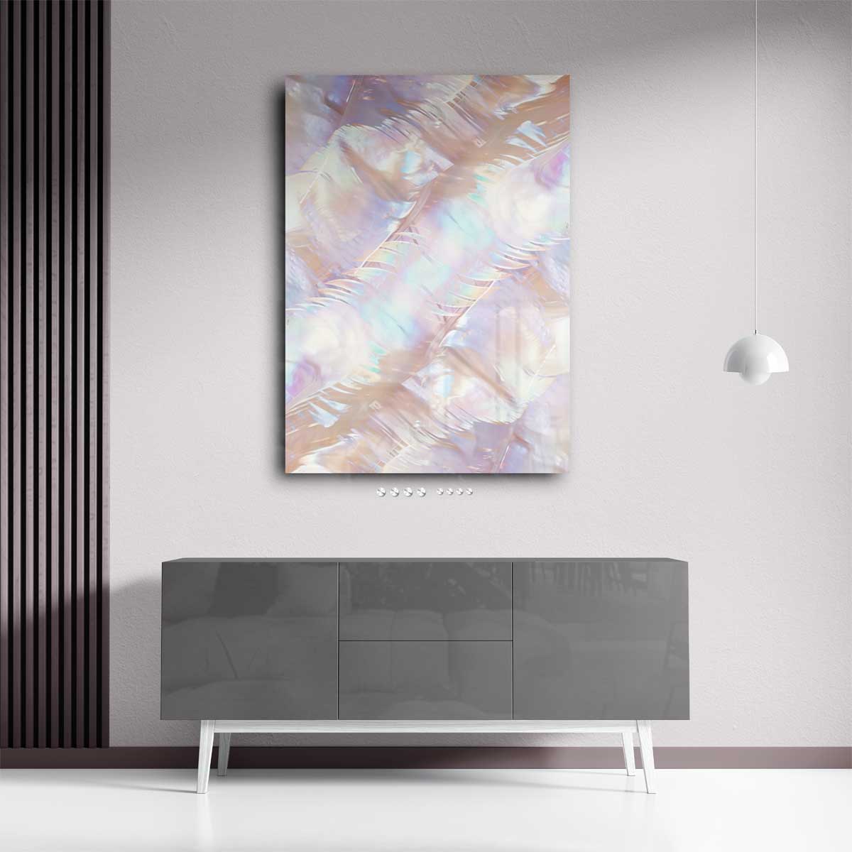 Dromerige Pastelverlichting Kunstwerk-canvas-dibond-plexiglas-wanddecoratie-WallArtistic