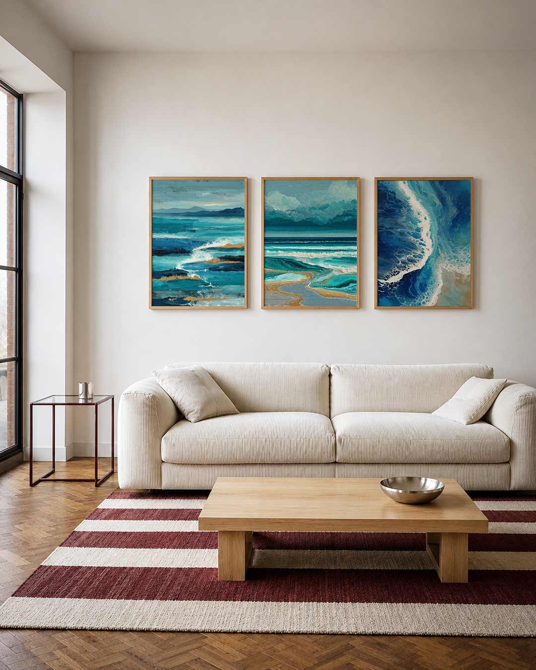 Zee en lucht Posterset