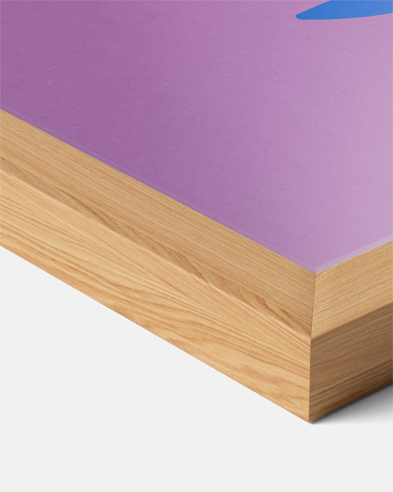 Mykonos Minimalistische Kunstposter-WallArtistic
