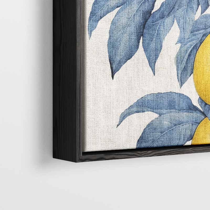 Frisse Citroen Bloesem Kunstwerk-canvas-dibond-plexiglas-wanddecoratie-WallArtistic