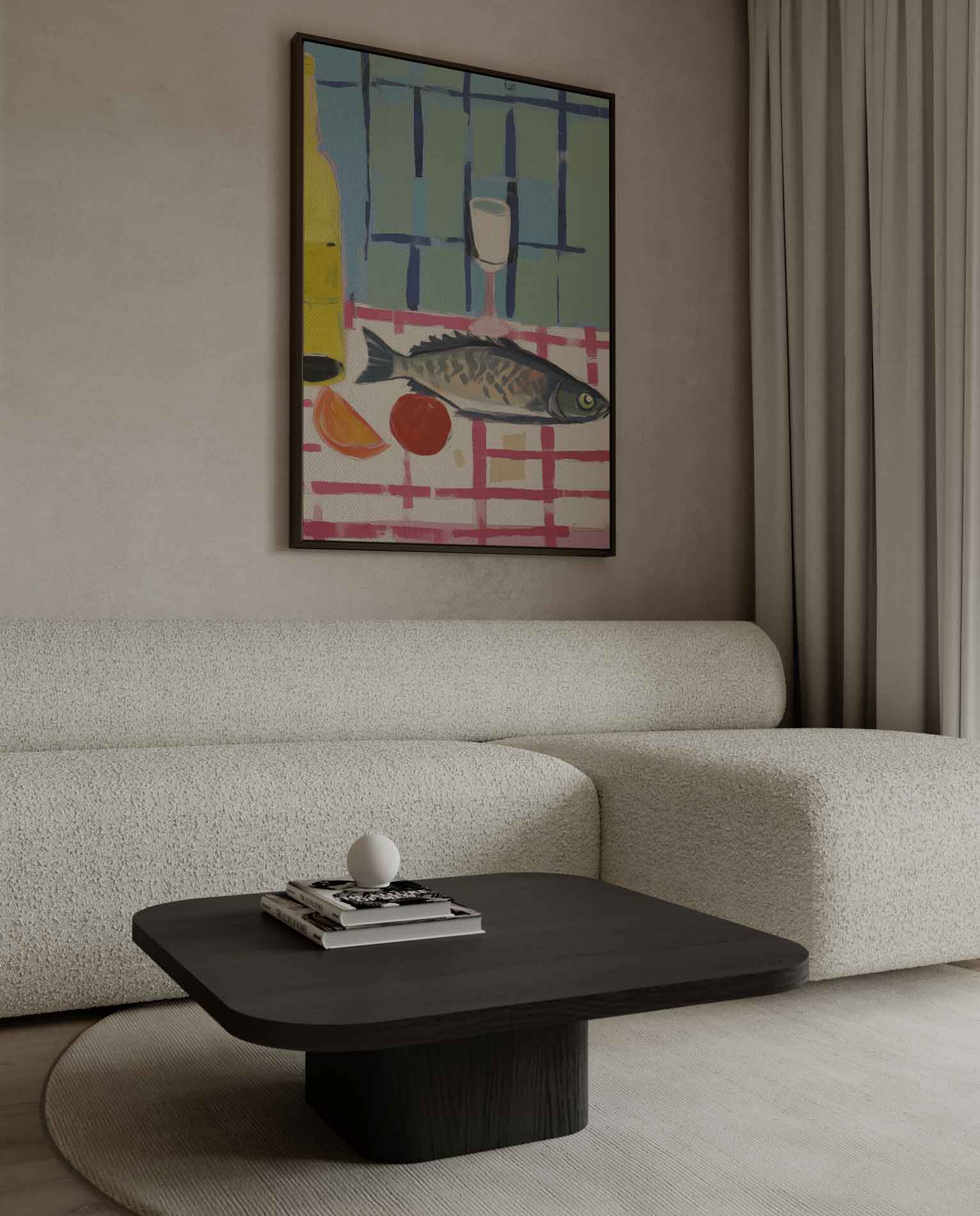 Mediterrane Tafereel Kunstwerk-canvas-dibond-plexiglas-wanddecoratie-WallArtistic