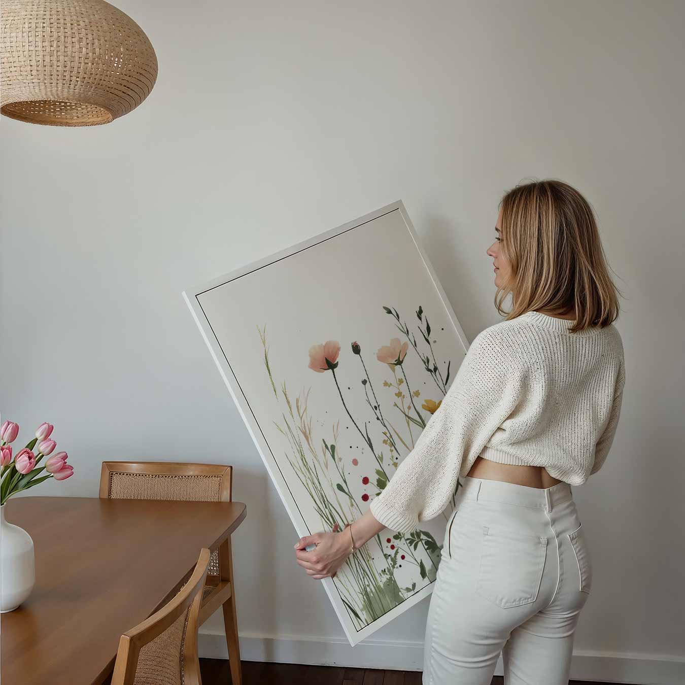 Botanische Bloemenpracht Poster-WallArtistic