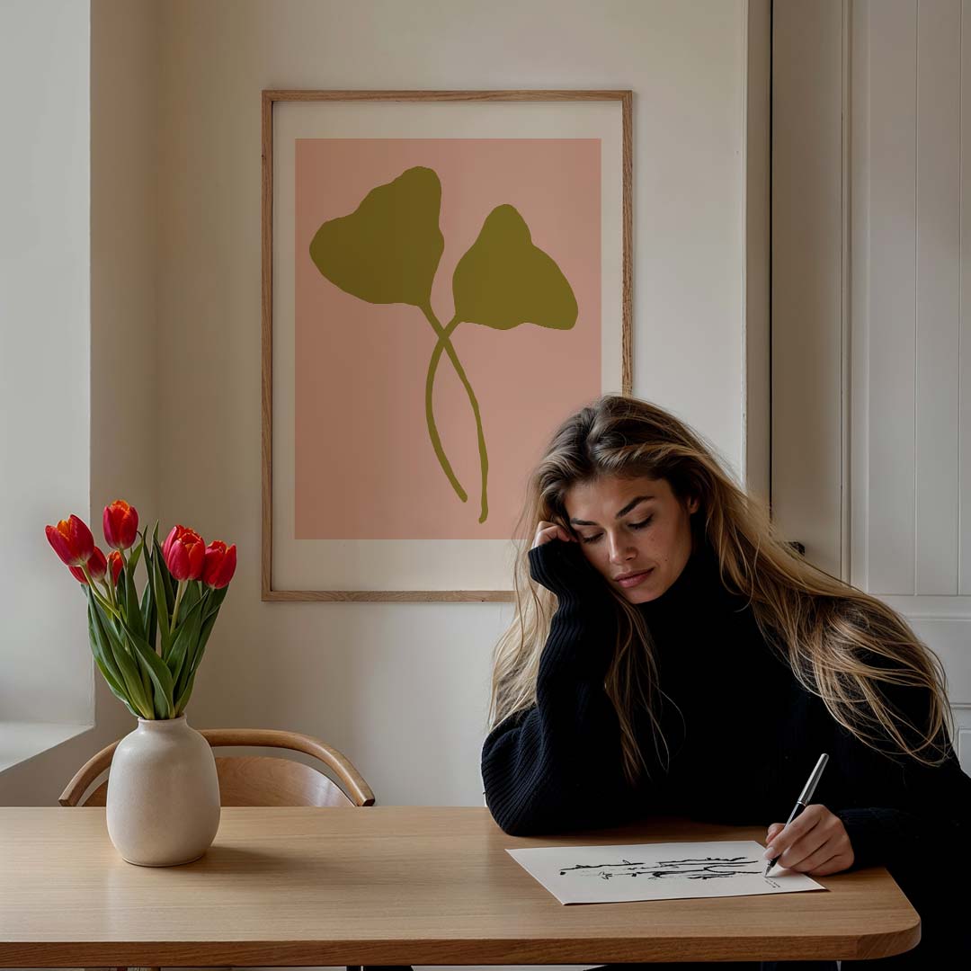 Minimalistische Botanische Poster-WallArtistic