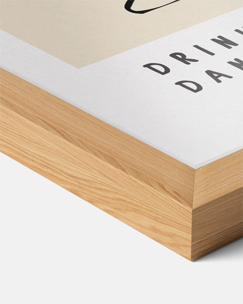 Feestelijke Champagne Poster-WallArtistic