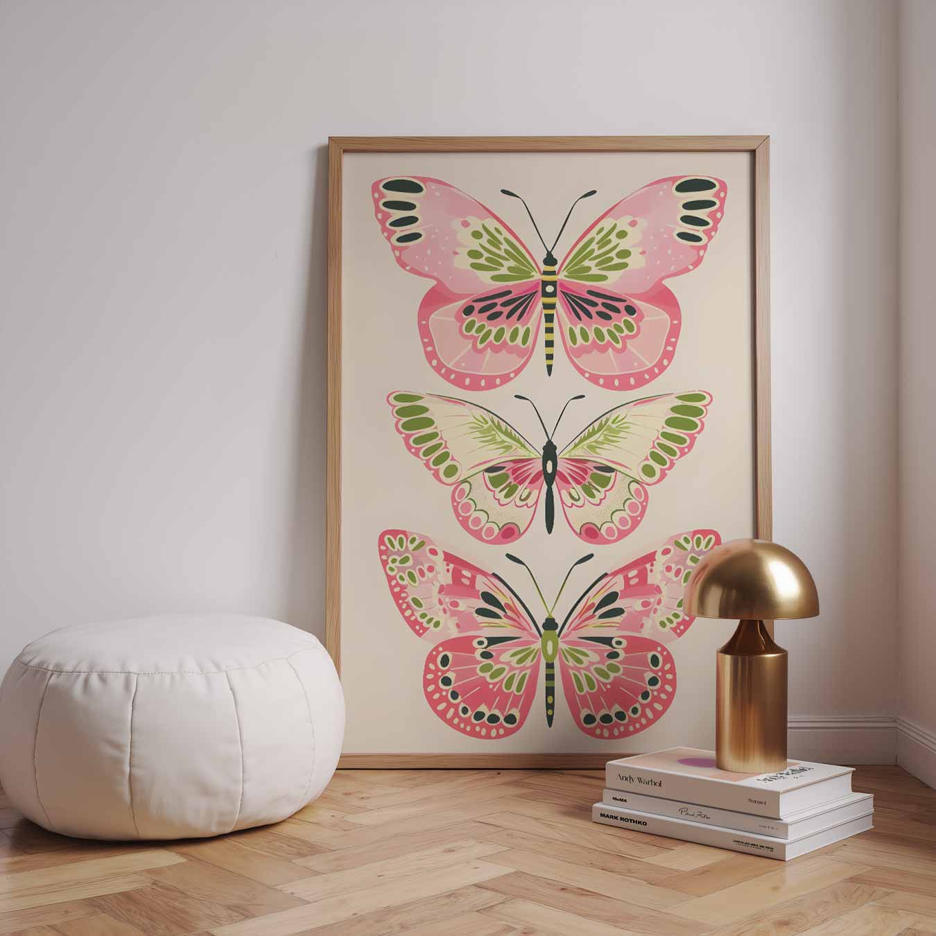 Kleurrijke Vlinderpracht Poster-WallArtistic