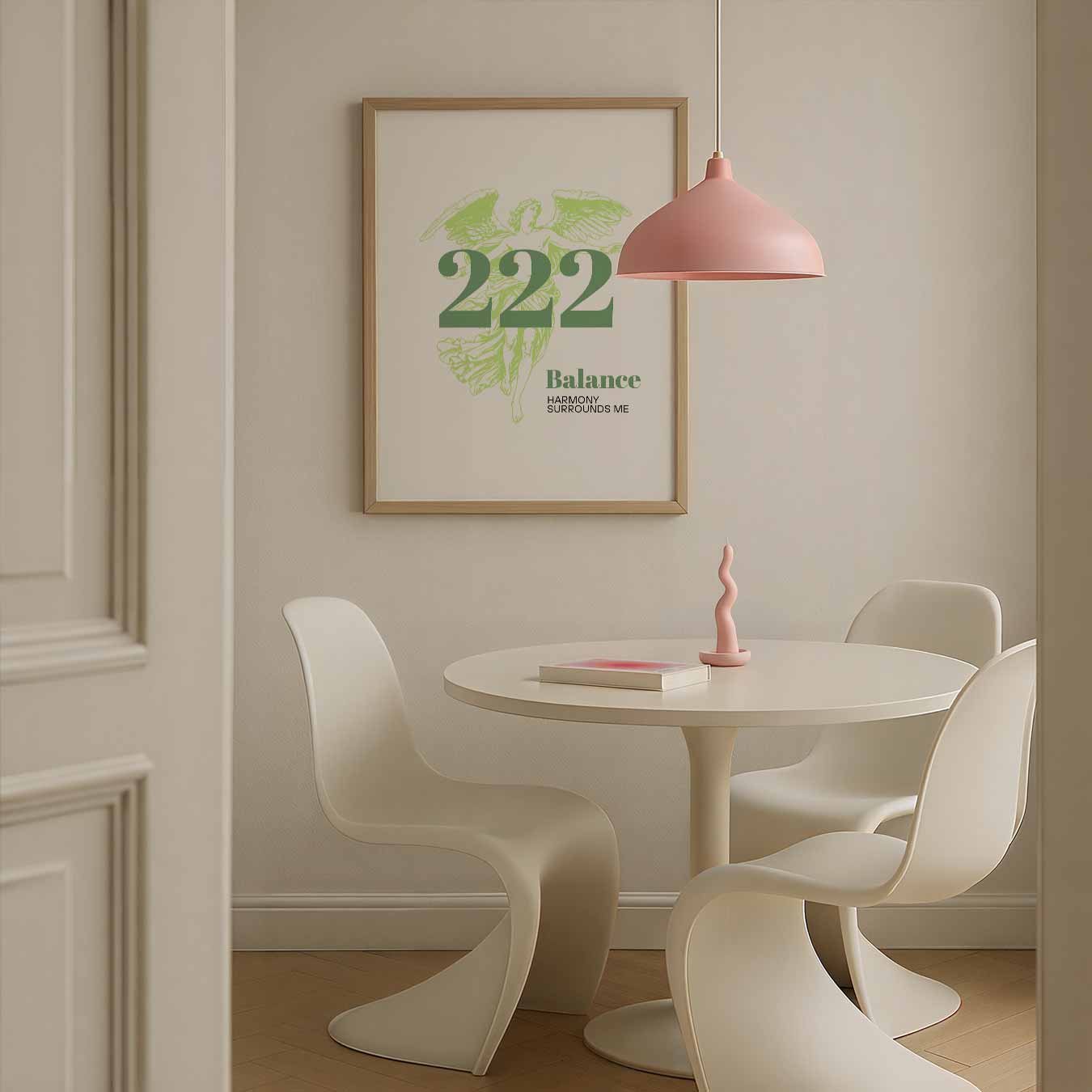 Engel van Balans Poster