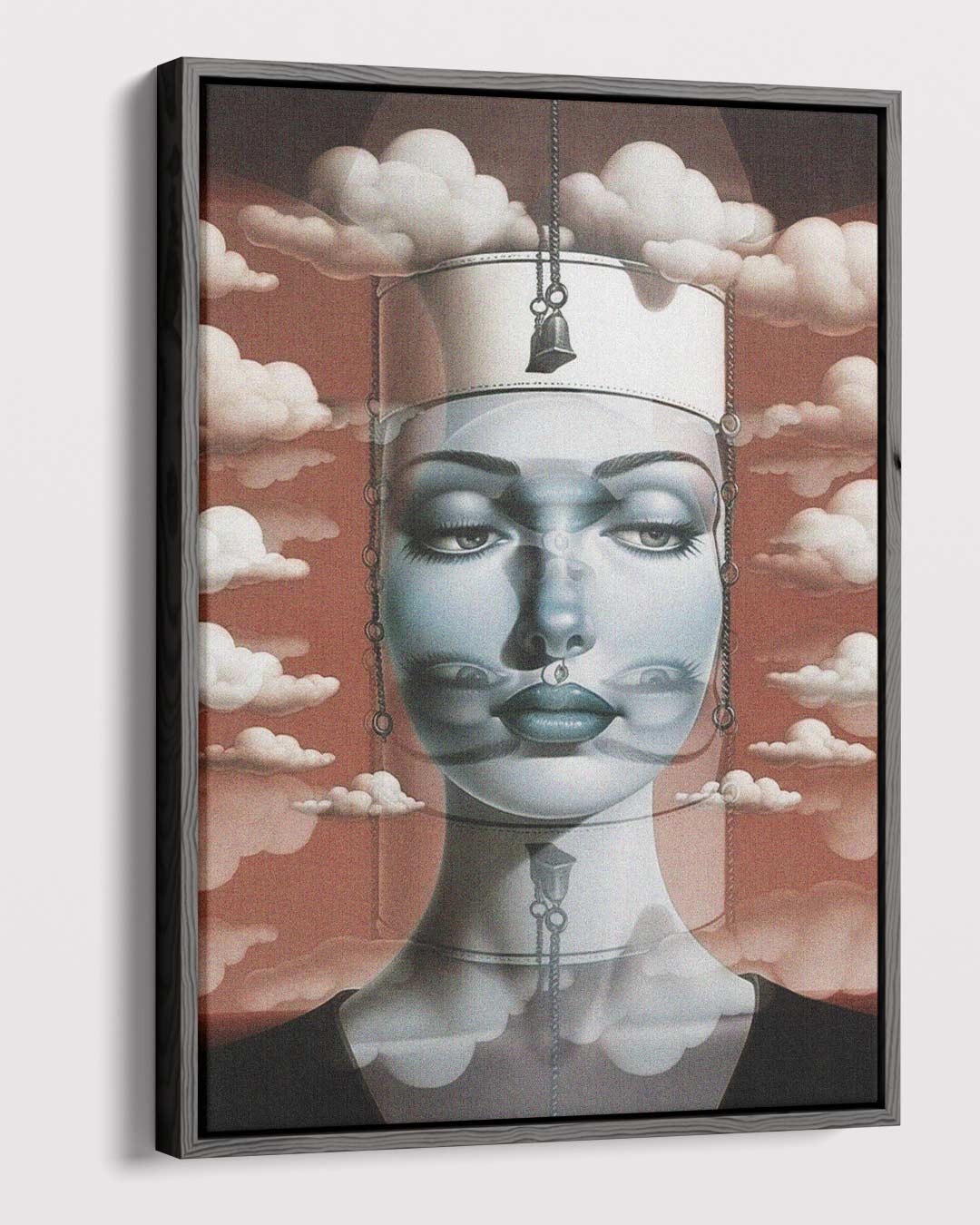 Dromerige Illusie Kunstwerk-canvas-dibond-plexiglas-wanddecoratie-WallArtistic