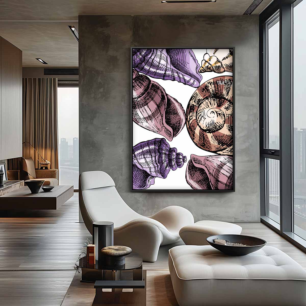 Abstract kunstwerk Kunstwerk-canvas-dibond-plexiglas-wanddecoratie-WallArtistic