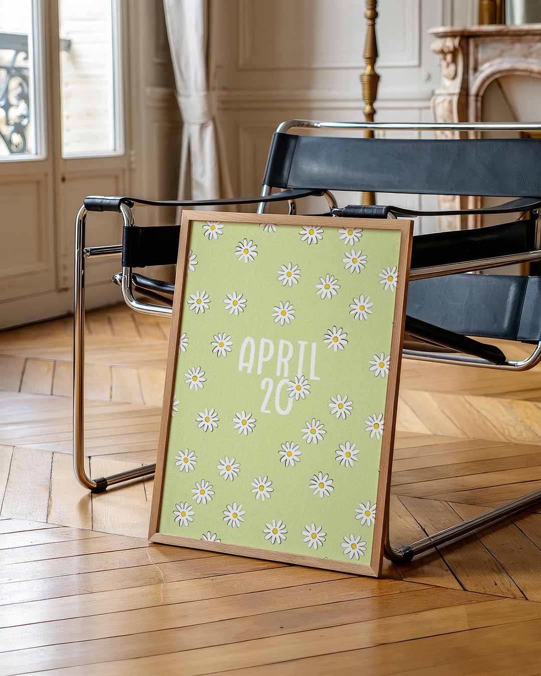 Lente Vibes Bloemenposter-WallArtistic