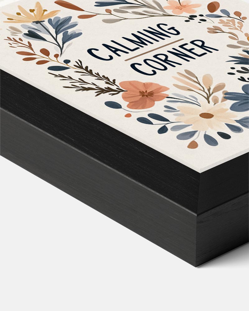 Calming Corner Bloemenposter