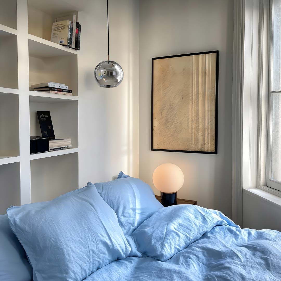 Abstracte Beige Droom Poster-WallArtistic