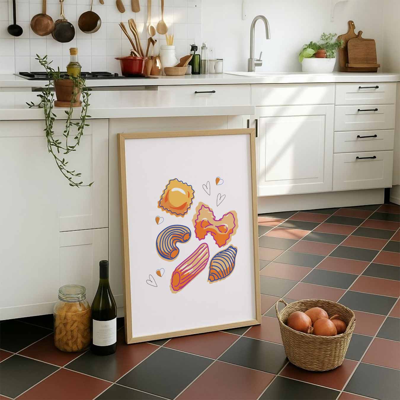 Pasta Liefde Poster