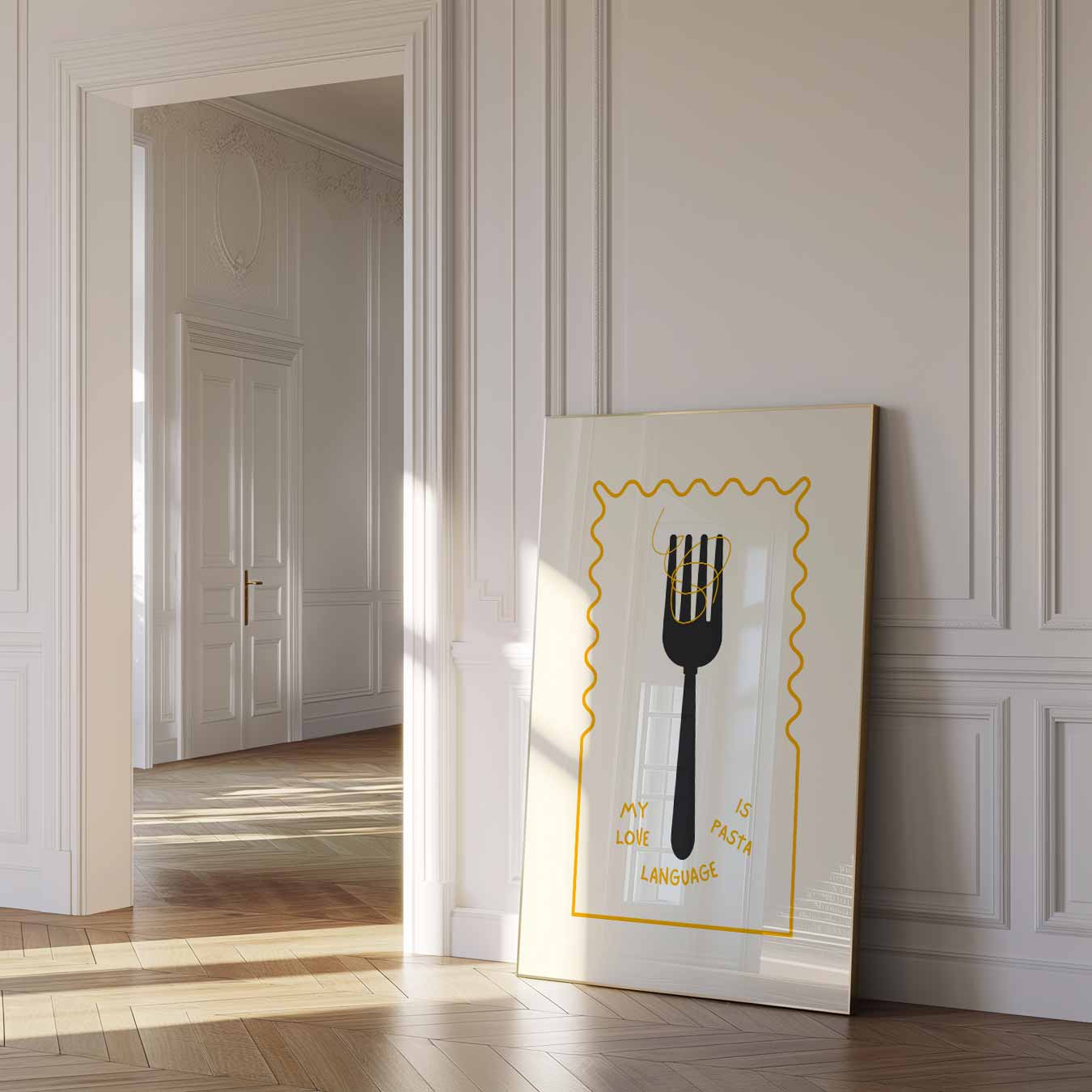 Pasta Liefdestaal Poster