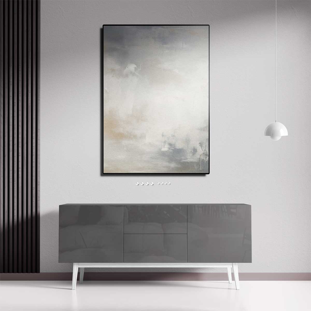 Delicate Vlagen van Mist Kunstwerk-canvas-dibond-plexiglas-wanddecoratie-WallArtistic