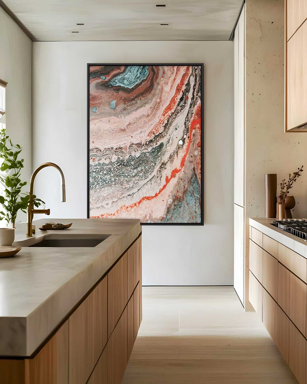 Kleurrijke Whirlpool Kunstwerk-canvas-dibond-plexiglas-wanddecoratie-WallArtistic