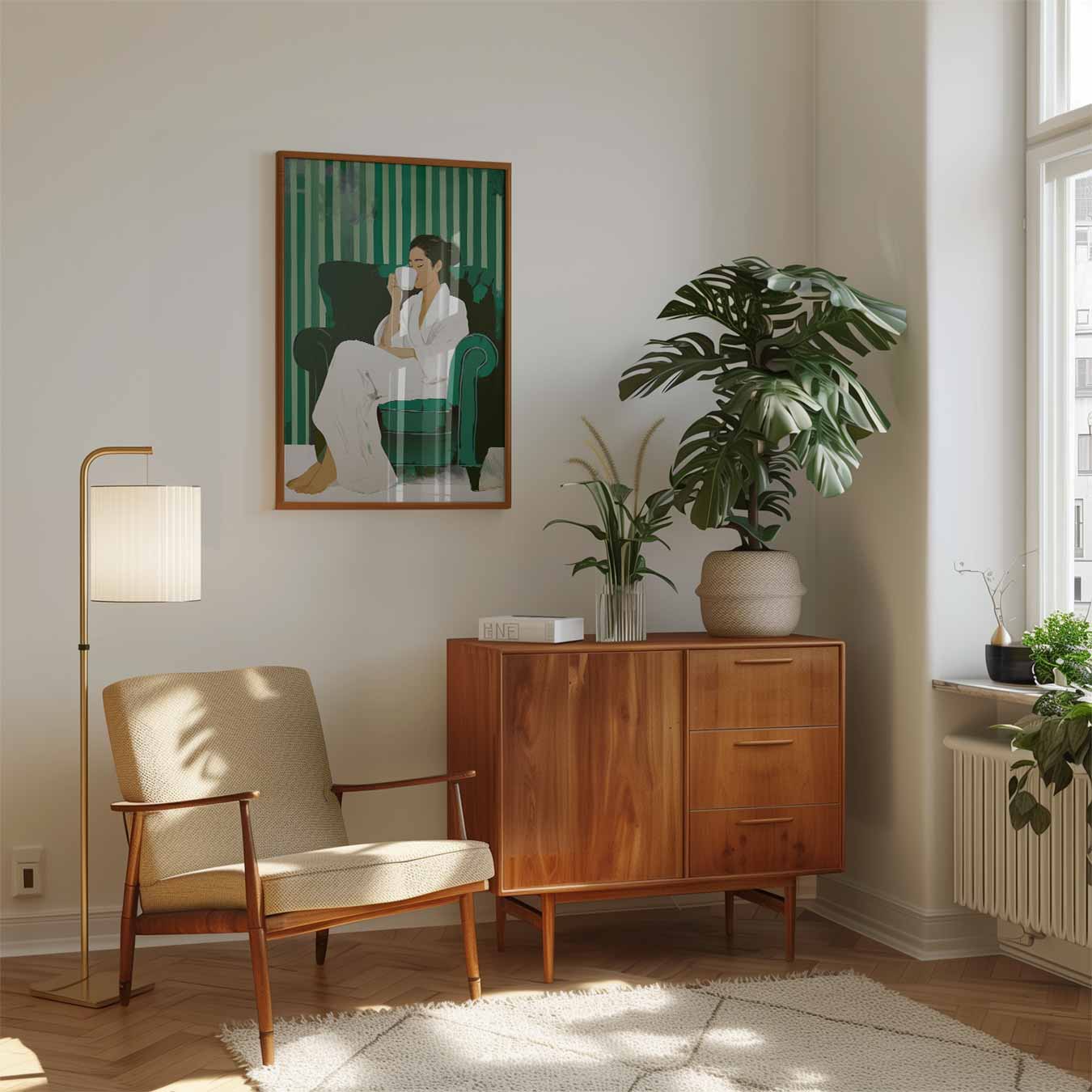 Relaxmoment Poster met Thee Poster