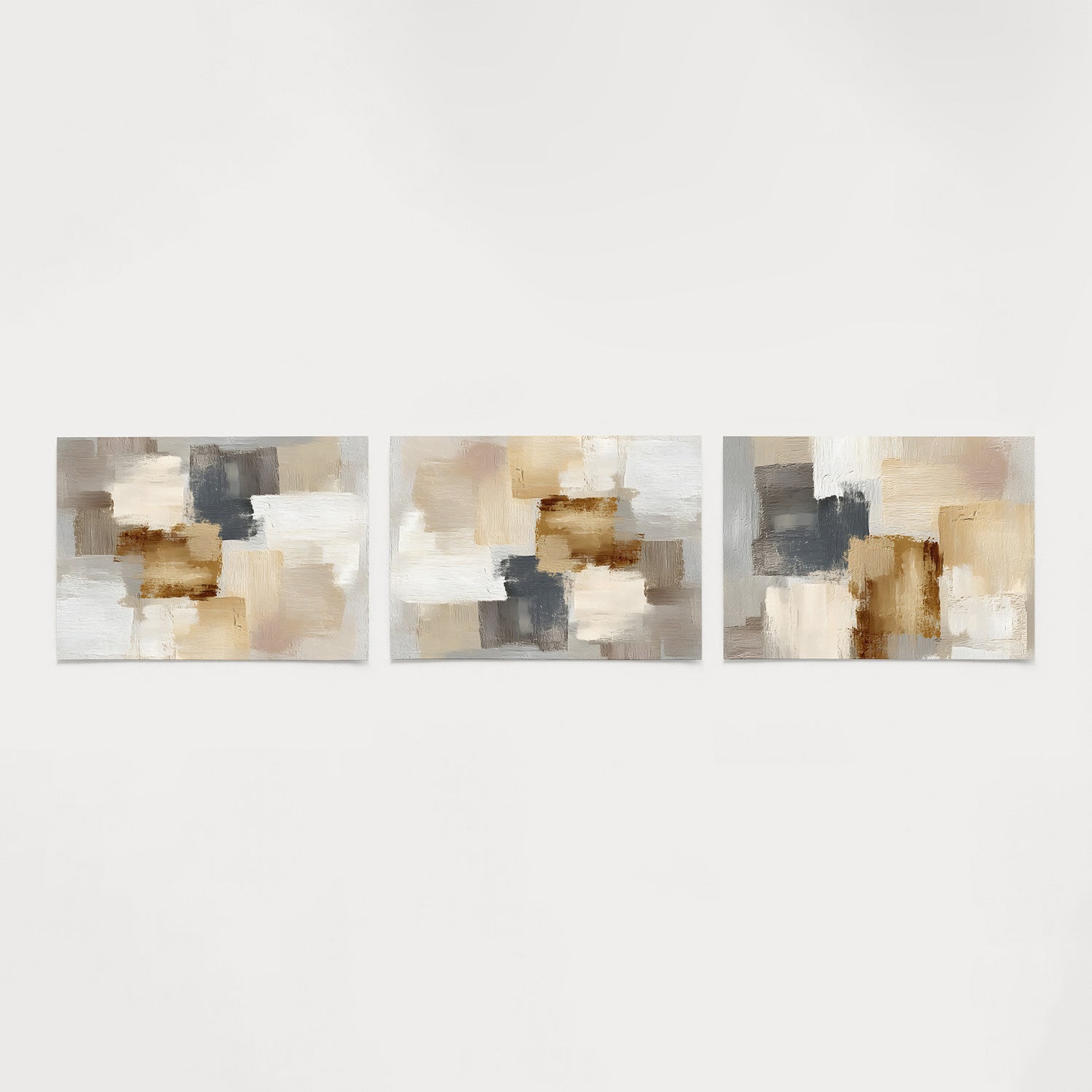 Zachte kleurvlakken Posterset