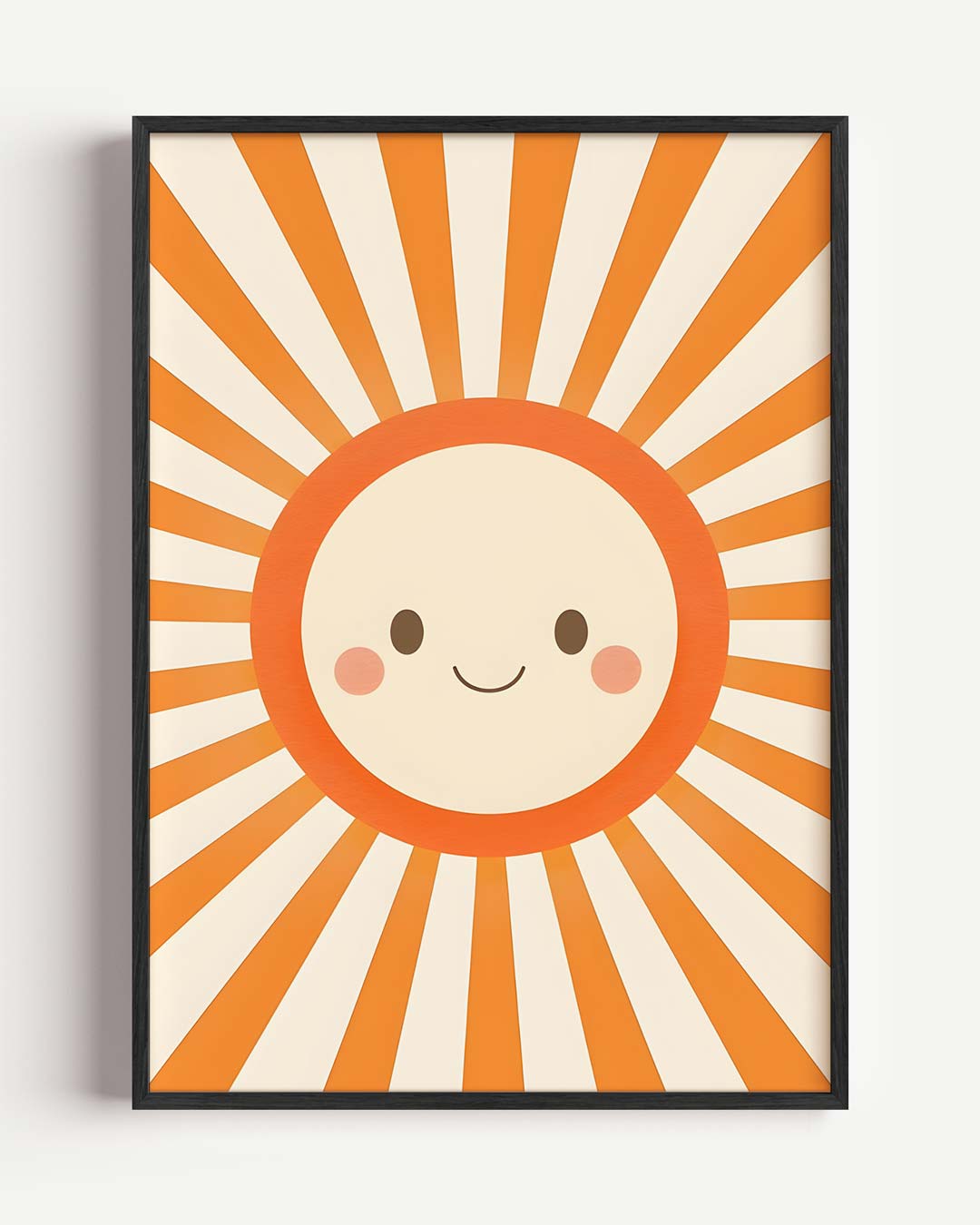 Blije Zonnestraal Poster-WallArtistic