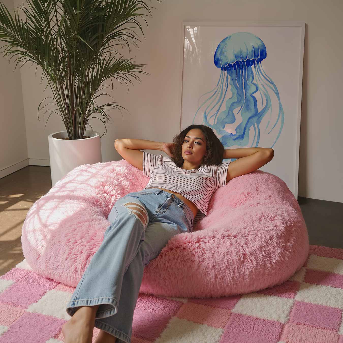 Sereen Medusa Kunstwerk Poster-WallArtistic