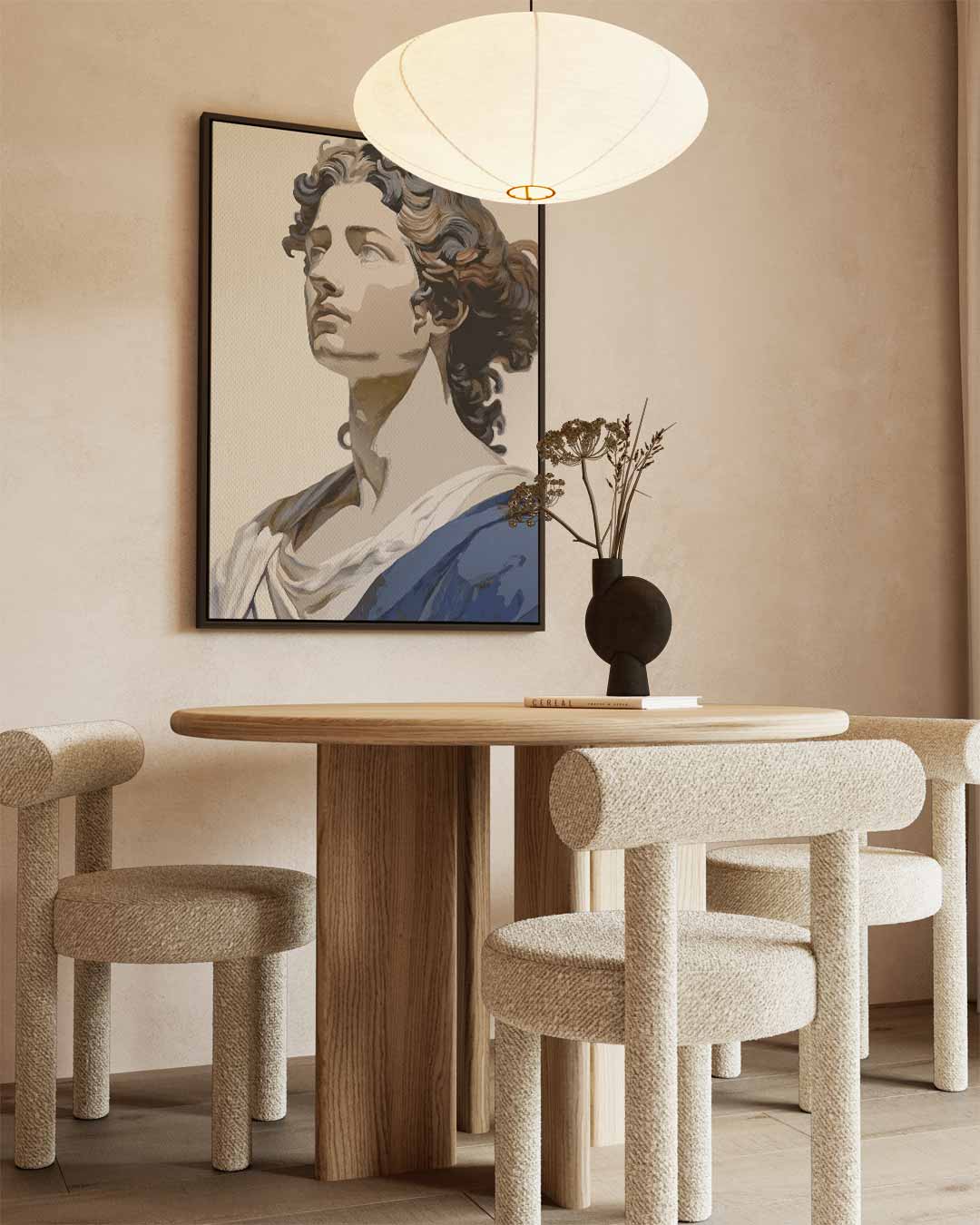 Tijdloze Elegantie Kunstwerk-canvas-dibond-plexiglas-wanddecoratie-WallArtistic